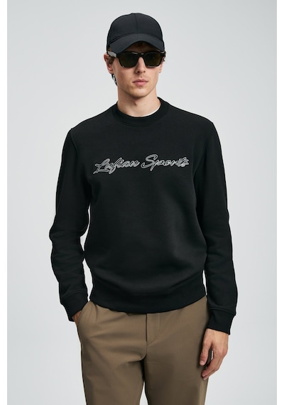 Lufian Erkek Loved Sweatshirt 112030170 Siyah Siyah