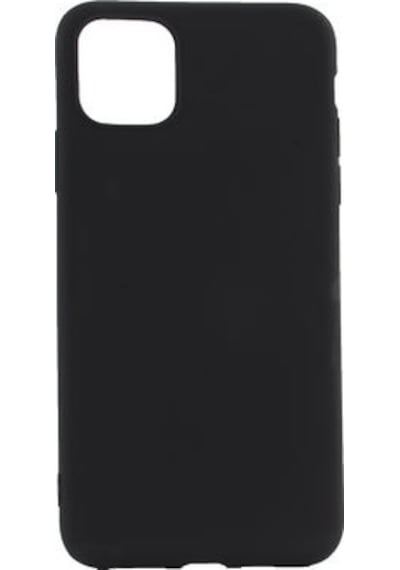 Apple Uyumlu iPhone 11 Pro Max Kılıf Esnek Premier Silikon Kapak Siyah