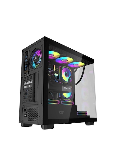 Aıgo Ds900g Siyah 750w 80+ Bronze Argb Mid Tower Kasa
