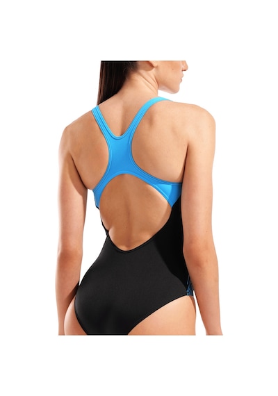 Arena Graphic Swimsuit Swim Pro Back Kadın Siyah Yüzücü Mayo 011182580