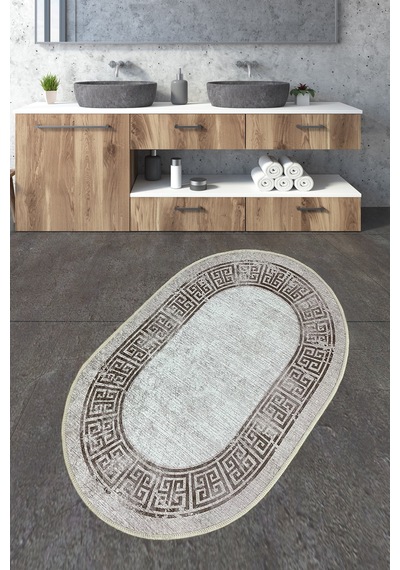 Arturo Banyo Halısı Djt 70x120 cm Banyo Halısı Paspas Yıkanabilir Kaymaz