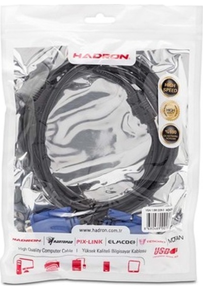 1.5 METRE Hadron HN4034 1.5 MT VGA KABLO EKRAN TV VGA PROJEKSİYON
