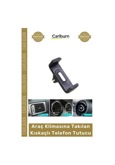Telefontutacağı Havalandırma Izgarası Uyumlu 360 Döner Araç Klimasına Takılan Kıskaçlı Telefon Tutu