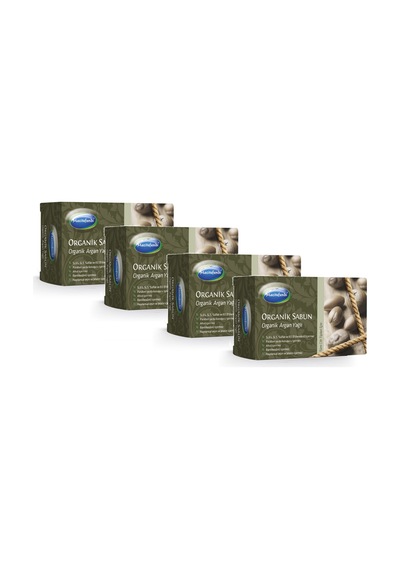 Mecitefendi Organik Argan Yağlı Sabun 4 x 125 G