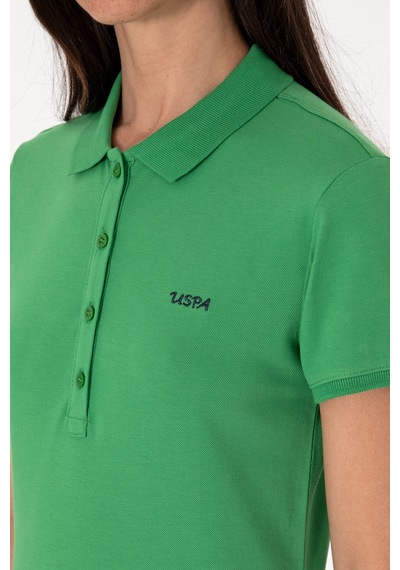 U.S. Polo Assn. Kadın Açık Yeşil Basic Polo Yaka Tişört 50305764-VR092 U.S. Polo Assn. Kadın Açık Yeşil Basic Polo Yaka Tişört 50305764-VR092