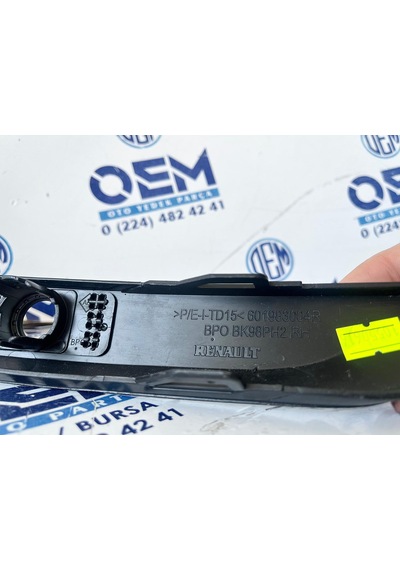 Clio 4 Gündüz Far Kapağı Takım 601983004r Sağ 601990085r Sol -