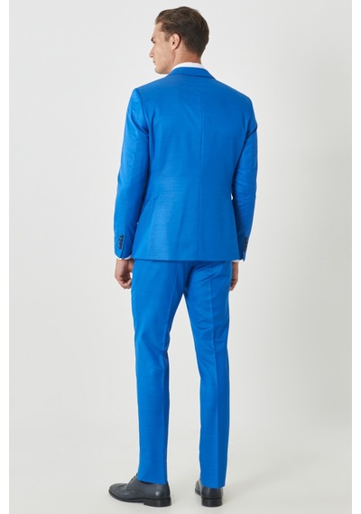 Ac&Co / Altınyıldız Classics Erkek Saks Ekstra Slim Fit Dar Kesim Mono Yaka Pick Desenli Yelekli Takım Elbise Saks Ac&Co / Altınyıldız Classics Erkek Saks Ekstra Slim Fit Dar Kesim Mono Yaka Pick Desenli Yelekli Takım Elbise Saks