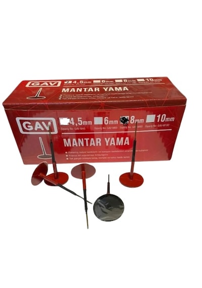 Gav 8 Mm Mantar Yama 20 Li Paket