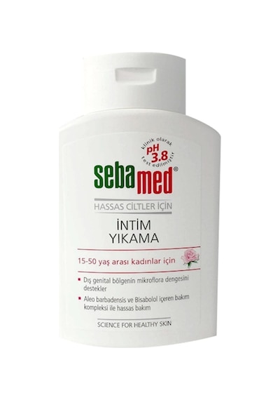 Sebamed İntim Yıkama Jeli - Hassas Ciltler için ph 3.8 Dış Genital Bölge Temizleyici İntim Bakım Ürünü 200 ML