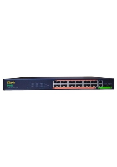 Shark Txe234 24p 10/100 Poe+2p G+2p Sfp Managed Sw