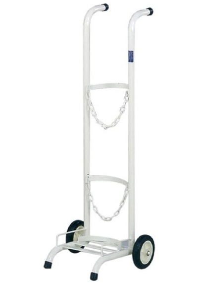 10 Litre Medikal Tüp Taşıma Arabası