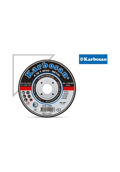 115 Lik Metal Kesici Karbosan 115 Mm