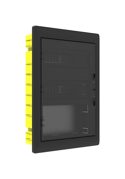 Yavuz Sigorta Kutusu 30 Sigortalı + Zayıf Akım Bölmeli Sıva Altı Sigorta Kutusu Ip40 39 X 53.5 X 10.7 Cm Poli 019-z