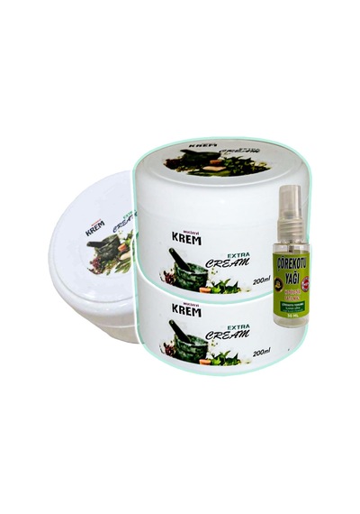 Mucizevi Krem 3 Adet 125 Ml + Çörek Otu Yağı Yağı 30 Ml