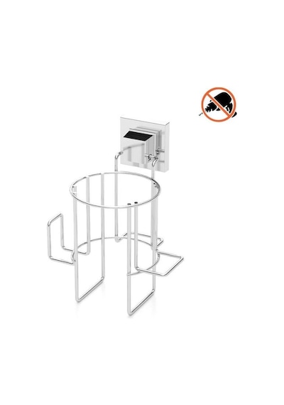 Geseus Yapışkanlı Fön Makinesi Askısı Krom Ef262