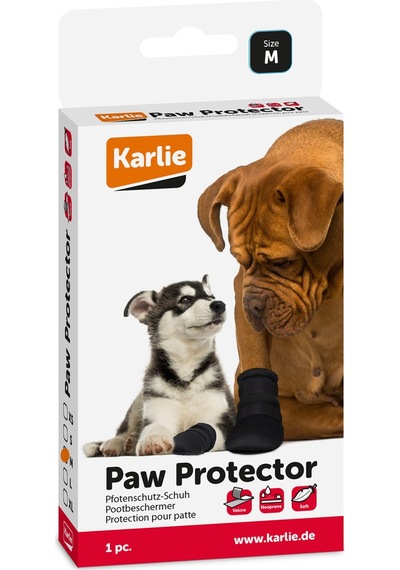 Karlie Köpek Pati Koruyucu Siyah (M)