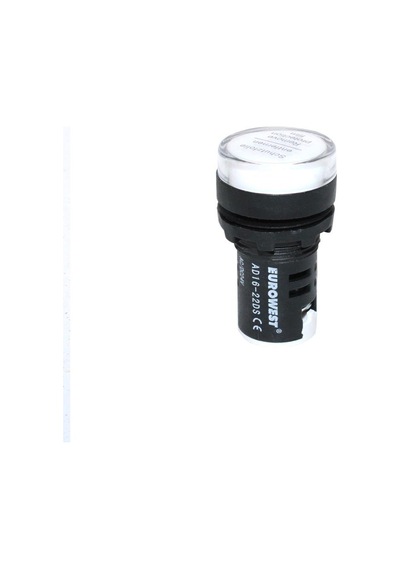 EUROWEST LS-24V-B 22MM BEYAZ LED SİNYAL LAMBASI