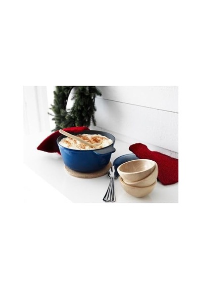 Bambu Servis Kasesi Ölçü 12 Cm Bambu Çerezlik Kase Çok Renkli