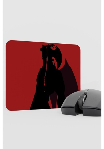 Devilman Crybaby Anime V2 - 22x18 Gaming Kauçuk Kaymaz Taban Mouse Pad Fare Altlığı