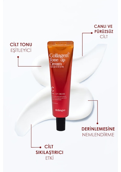 Collagen Tone-up Cream Aydınlık Ve Eşitlenmiş Cilt Kolajen İçerikli Yüz Kremi 30ml