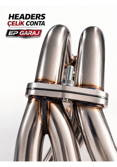 Honda İes Civic 1996-2001 Model Uyumlu 4.2.1 Çelik Headers Conta 0