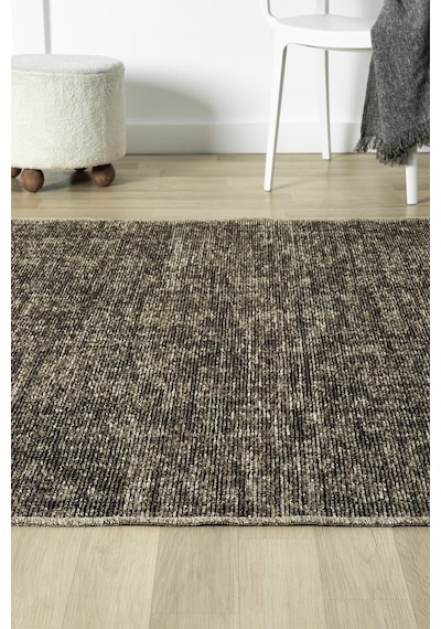 Antik Vizon Halı Yıkanabilir Kaymaz Taban Şönil Kilim Dokuma Pamuk Taban Kilim 10112a Vizon