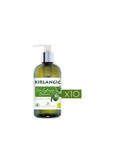 Kırlangıç Vegan Zeytinyağlı Sıvı Sabun 10 x 400 ML
