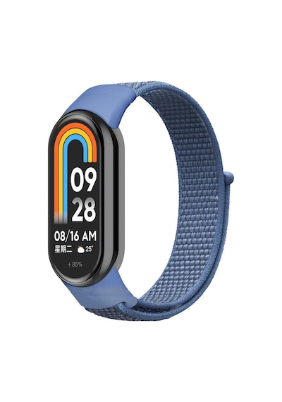 Xiaomi Mi Band 8 Woven Sport Loop Örgü Kordon Kayış Xiaomi Mi Band 8 Woven Sport Loop Örgü Kordon Kayış