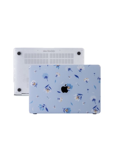 Apple Uyumlu MacBook Air Kılıf 13 İnç Flower04 Eski Usb'li Model 2010-2017 A1369 A1466 İle Beyaz