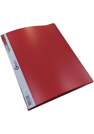 Bafix Katalog Sunum Dosyası 20 Li A4 Kırmızı Çok Renkli