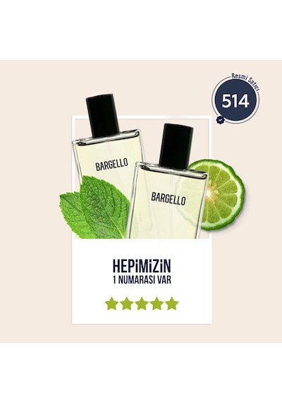 Bargello 514 Oryantal Erkek Parfüm EDP 2 x 50 ML