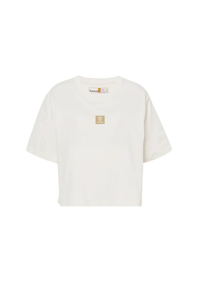 Timberland Short-sleeve Tee Vıntage Whıte Kadın T-shirt Beyaz