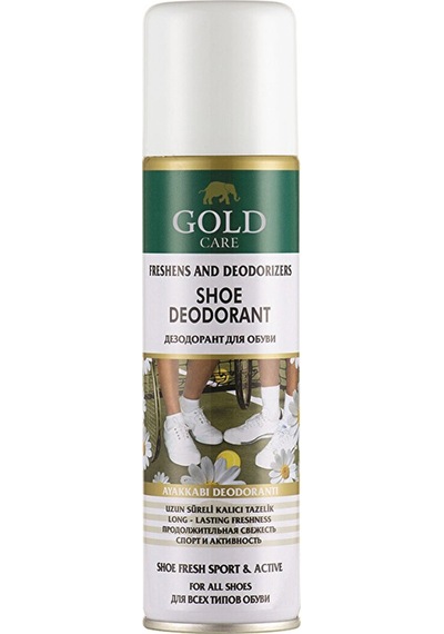 4 Adet Goldcare Ayakkabı Deodorantı 150 Ml Çok Renkli