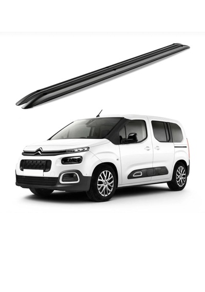 Türkmen Citroen Berlingo Premium Tavan Çıtası Alüminyum Siyah 2019 Ve Sonrası