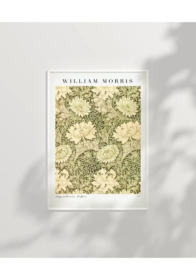 Çerçevesiz Poster William Morris Kasımpatı Deseni