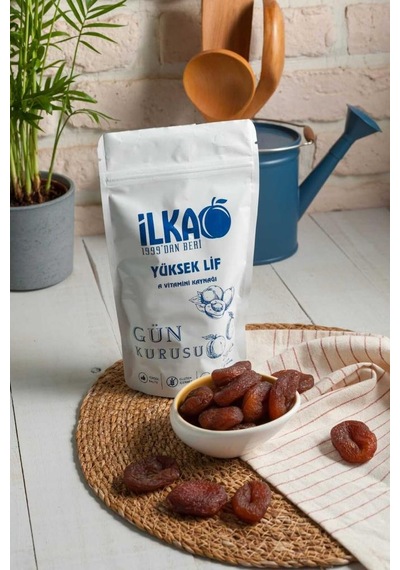 Günkurusu Kayısı 250 G - Doğal, Katkısız, Yoğun Aromalı İlka