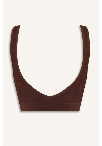 Defacto Çıkarılabilir Kap Pedsiz Balensiz Seamles Kahverengi Bra C1642ax26spbn341 Kahve-bn341 Defacto Çıkarılabilir Kap Pedsiz Balensiz Seamles Kahverengi Bra C1642ax26spbn341 Kahve-bn341