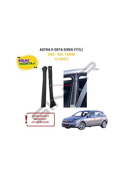 Opel Astra H Orta Direk Fitili Sağ Sol Takım 2 Adet