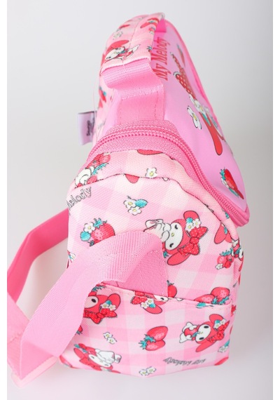 X Dekomus Lisanslı My Melody Yeni Sezon Sweet Berry Collection Termoslu Beslenme Çantası Açık Gri