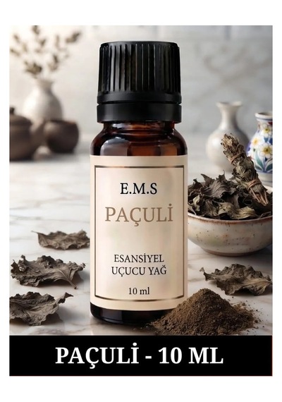 Paçuli Esansiyel Uçucu Yağ Buhurdanlık Yağı Difüzör Esansı Oda Kokusu Esansı Mum Esansı 10 Ml.