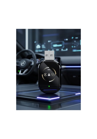 Kablosuz Carplay Ve Android Auto Adaptörü Tak Çalıştır Kullanım - Hs08374769-7491