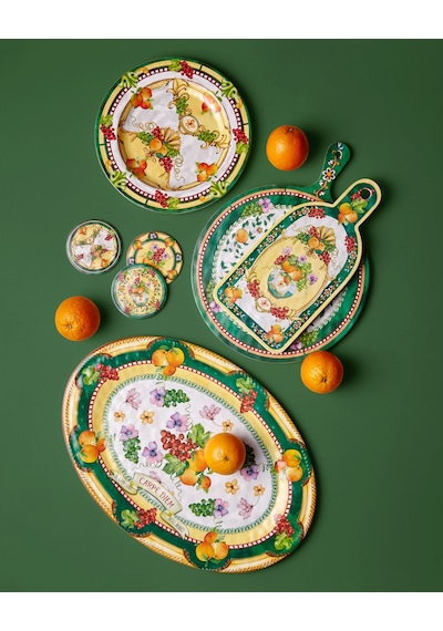 Yeşil Melamin Sunum Tahtası 41 Cm