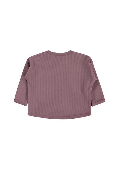 Civil Baby Oturan Kedi Baskılı 6-18 Ay Sweatshirt - Kahverengi