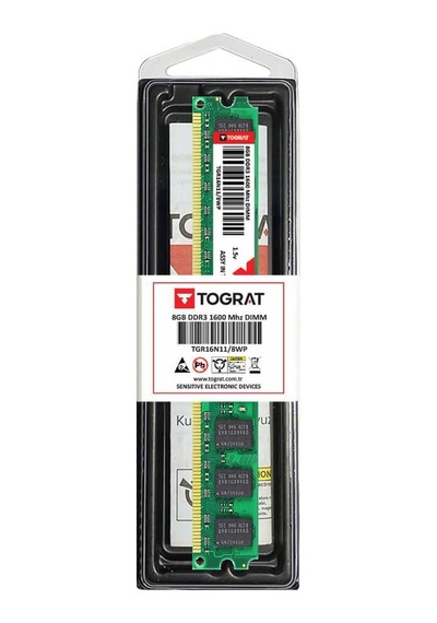 Tograt TGR16N11/8WP 8 GB DDR3 1600 MHz Masaüstü Pc Ram Bellek