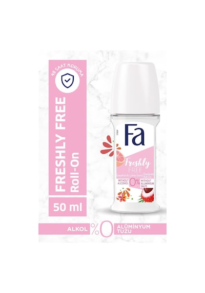 Fa Freshly Free Grapefruit&Lychee Kadın Roll-On Deodorant 50 ML