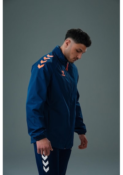 Hummel Line Yağmurluk Lacivert-turuncu