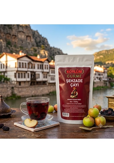 Köylüm Gurme Amasya Şehzade Elma-karadut Çayı 1 Kg