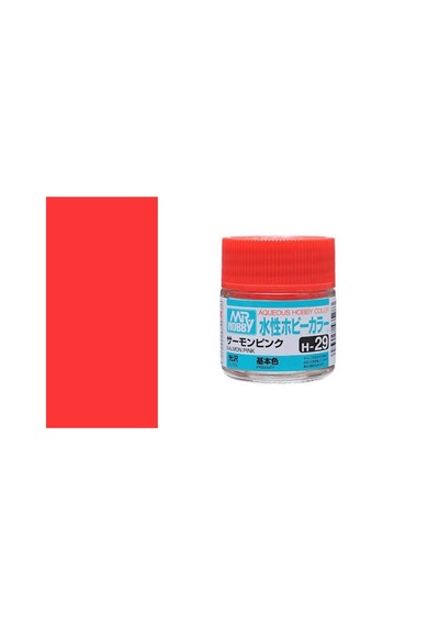 10 Ml. Salmon Pink Aqueous Serisi Maket Boyası, Mr.hobby H029 Standart