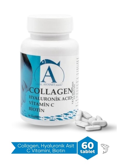 Ayos Life Tip1-Tip3 1700 Mg Hidrolize Kolajen 60 Tablet