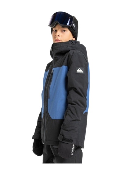 Quiksilver Highland Çocuk Siyah Snowboard Ceketi Teb